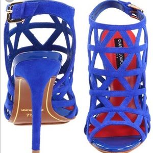 Charles Jourdan scully heel- worn once.